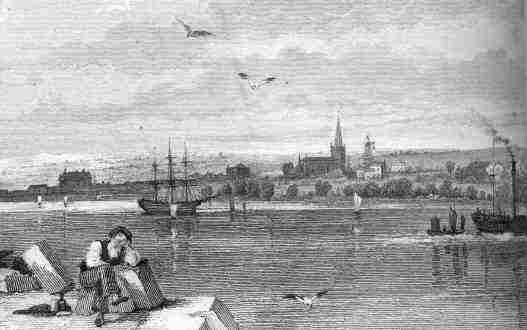 View of Birkenhead from Liverpool